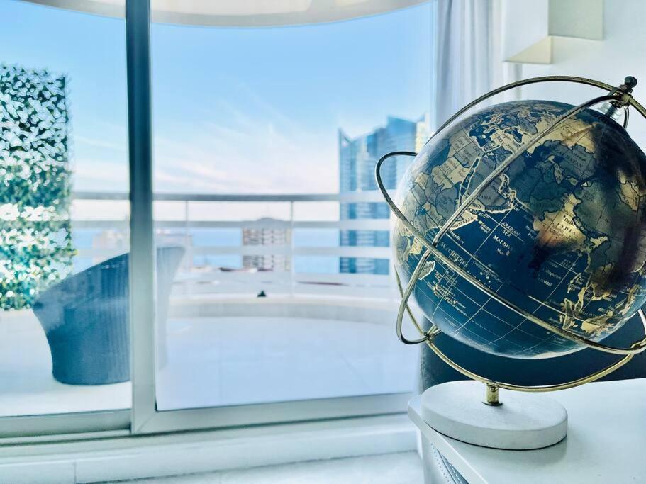 Appartamento Reve Au 7E Ciel Piscine Baie De Monaco Beausoleil Esterno foto