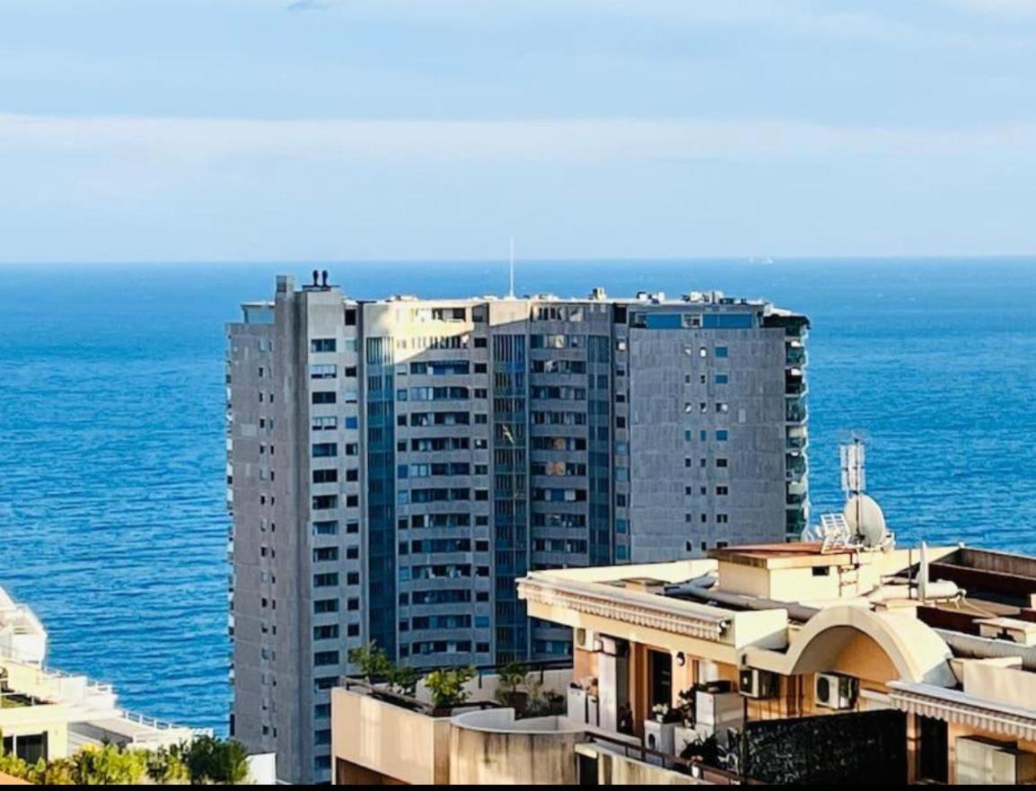 Appartamento Reve Au 7E Ciel Piscine Baie De Monaco Beausoleil Esterno foto
